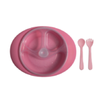 PLATO TÉRMICO CON CUBIERTOS Y SOPAPA (FAJA)