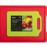 SET TABLA PICAR GRANDE ROJA + CHICA VERDE