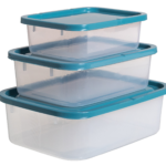 SET HERMÉTICOS RECTANGULARES 600 CC + 1 LT + 2 LTS