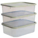 SET HERMÉTICOS RECTANGULARES 3 X 1LT